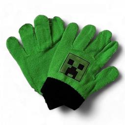 Minecraft rukavice zelené