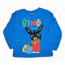 Králíček Bing tričko modré 110