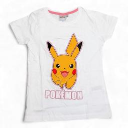 Pokémon tričko Pikachu bílé vel. 134/140