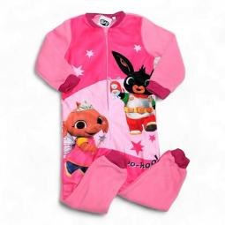 Králíček Bing pyžamo overál Woo-hoo růžové 110