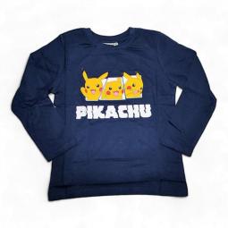 Pokémon tričko Pikachu modré 116/122