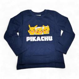 Pokémon tričko Pikachu modré 128/134