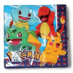 Pokémon papírové ubrousky