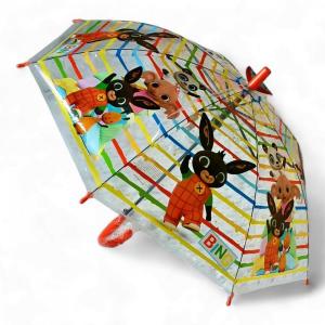 Deštník králíček Bing transparentní