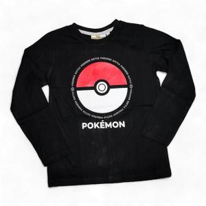 Pokémon tričko černé Pokeball vel. 164