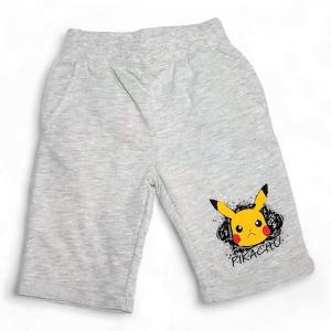 Pokémon kraťasy Pikachu šedé vel. 128