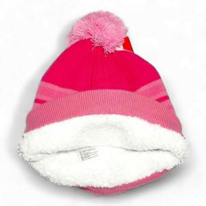 Králíček Bing zimní čepice sv. růžová Proužek 54