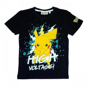 Pokémon tričko High Voltage černé 128