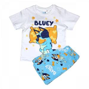 Bluey a Bingo pyžamo Sleep bílo-modré 92