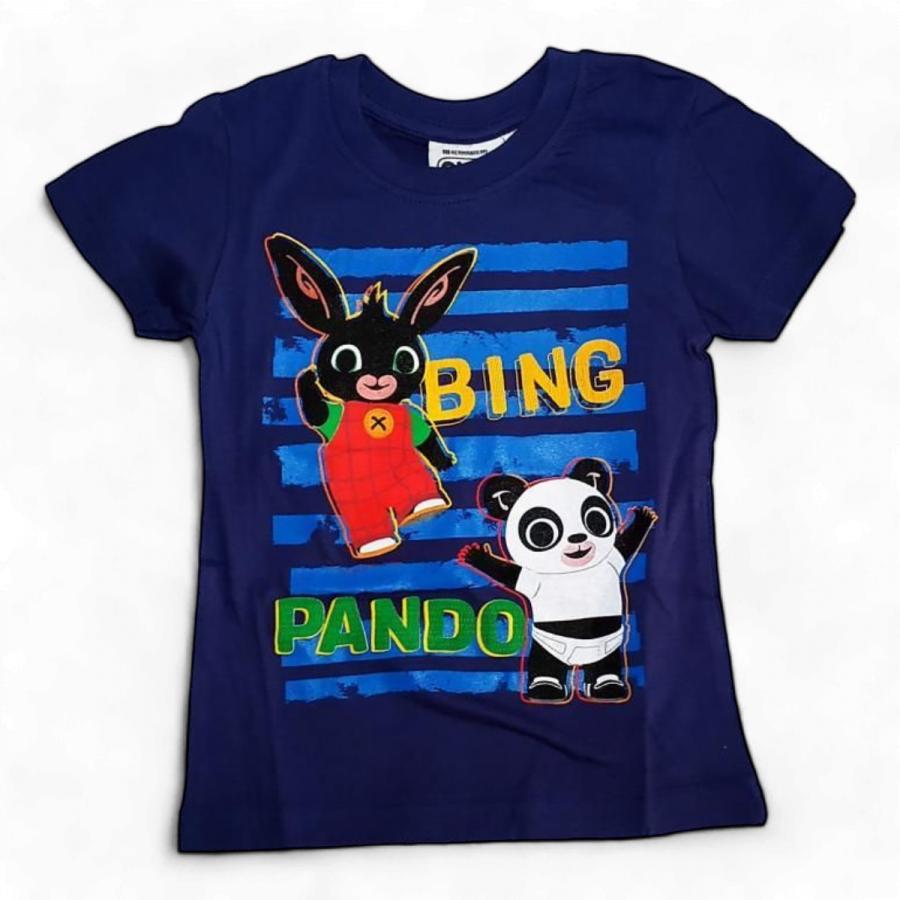 Králíček Bing tričko Bing a Pando 98