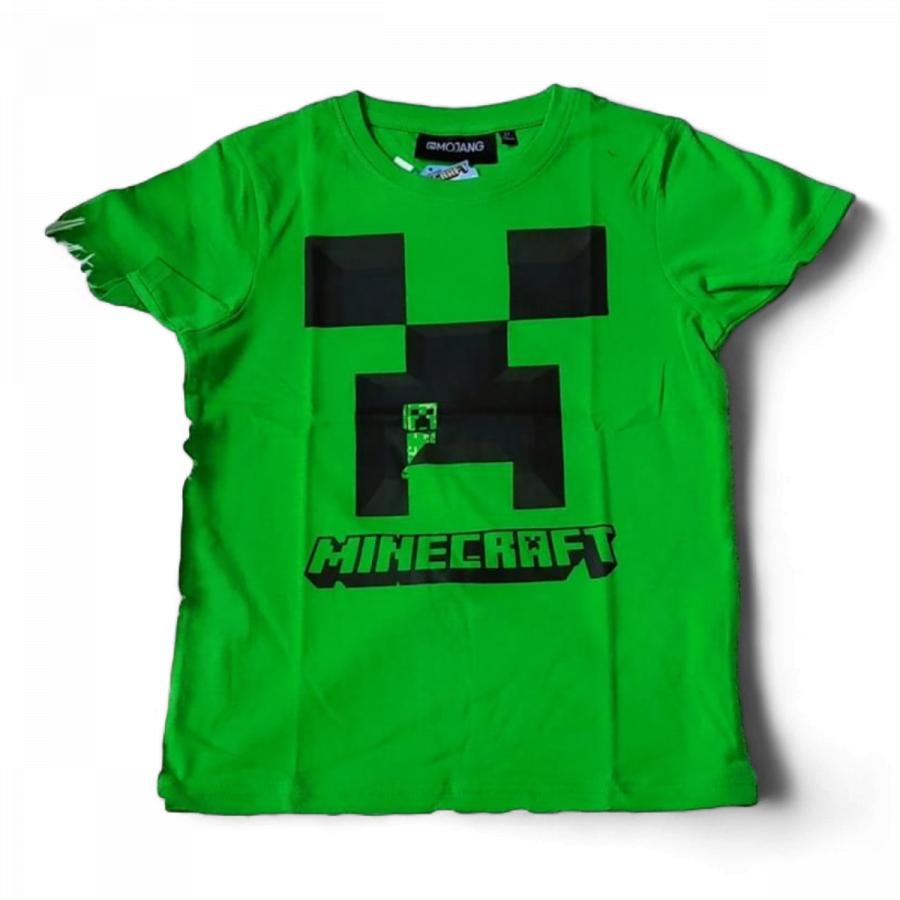 Minecraft tričko zelené 152