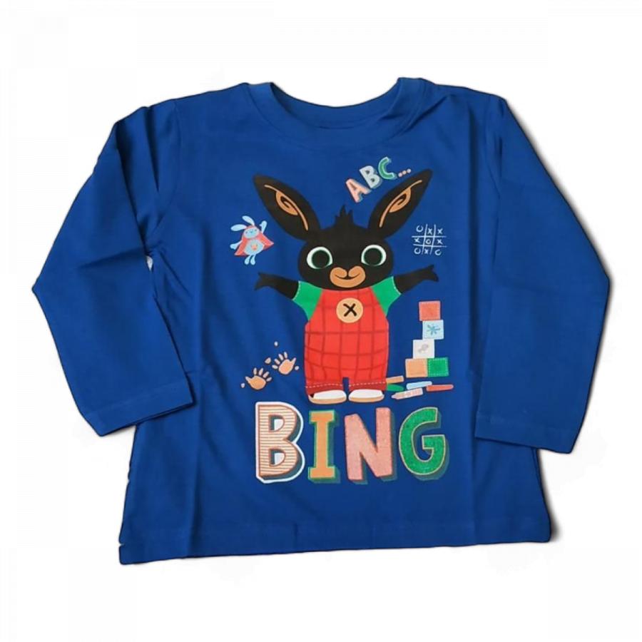 Králíček Bing tričko tm. modré vel. 110