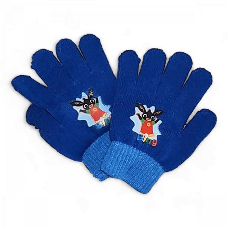 Králíček Bing rukavice prstové modré