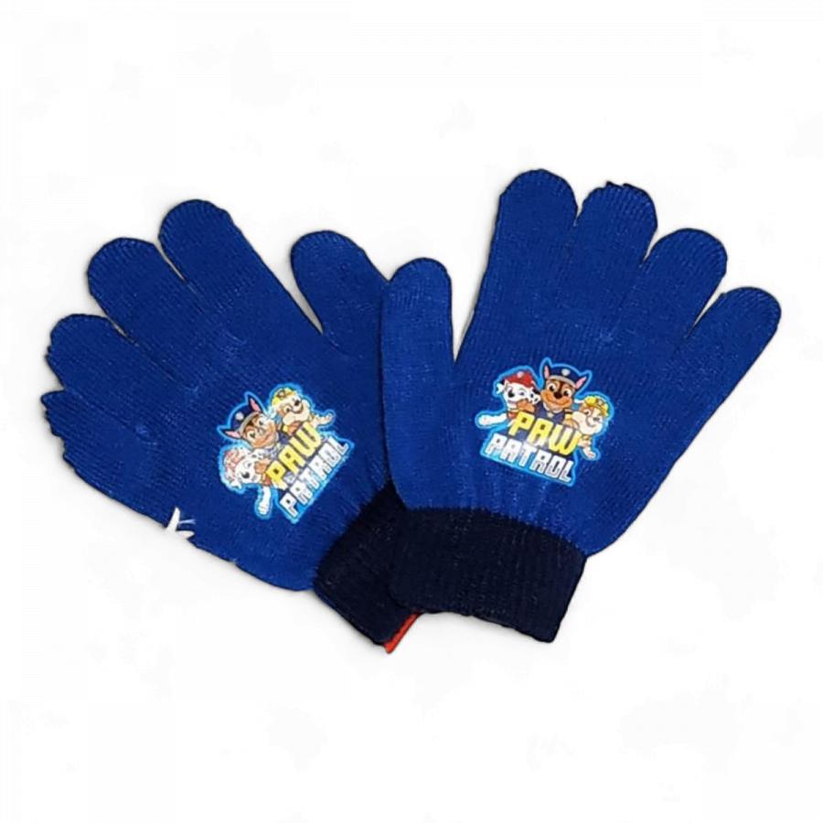 Tlapková Patrola rukavice prstové modré