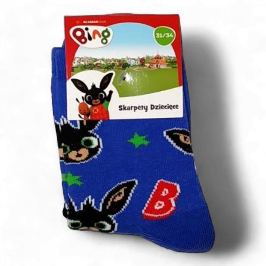 Bing ponožky chlapecké modré 31-34