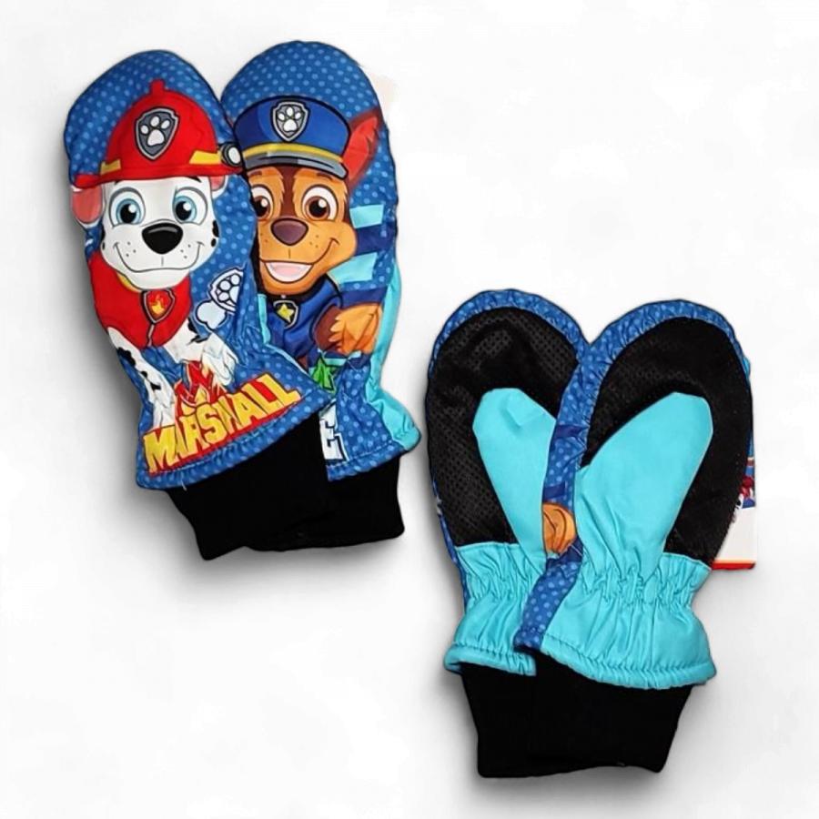 Tlapková Patrola zimní rukavice palčáky sv. modré Friends 