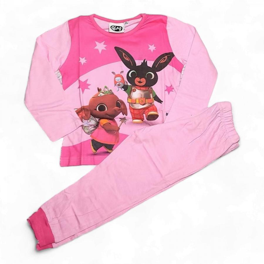 Králíček Bing pyžamo Woo-hoo růžové 92