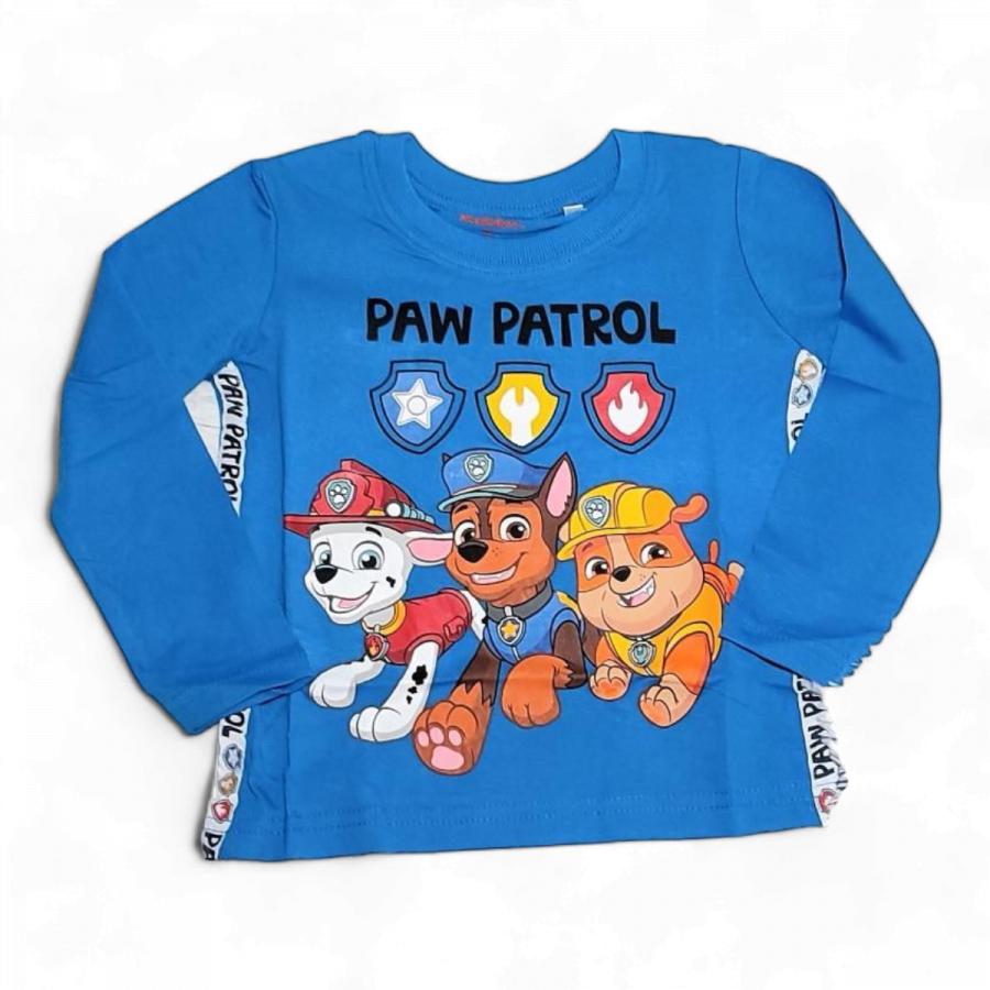 Tlapková Patrola tričko modré Rescue vel. 98