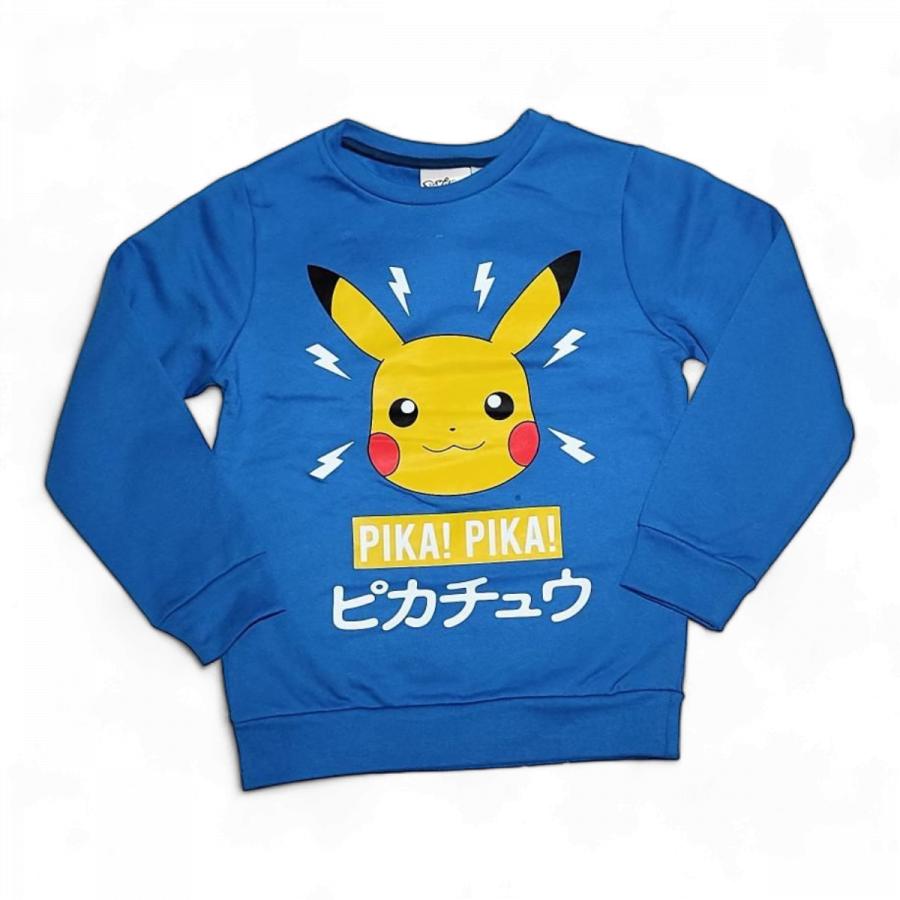 Pokémon mikina modrá Pikachu vel. 138