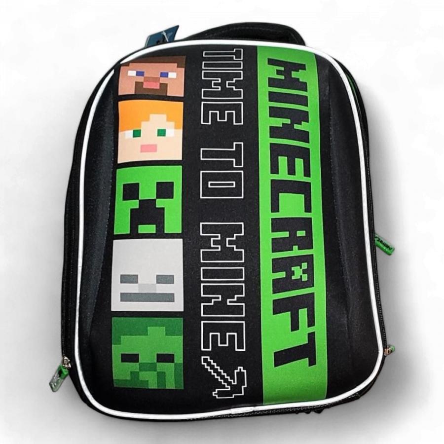Minecraft školní batoh Time to mine