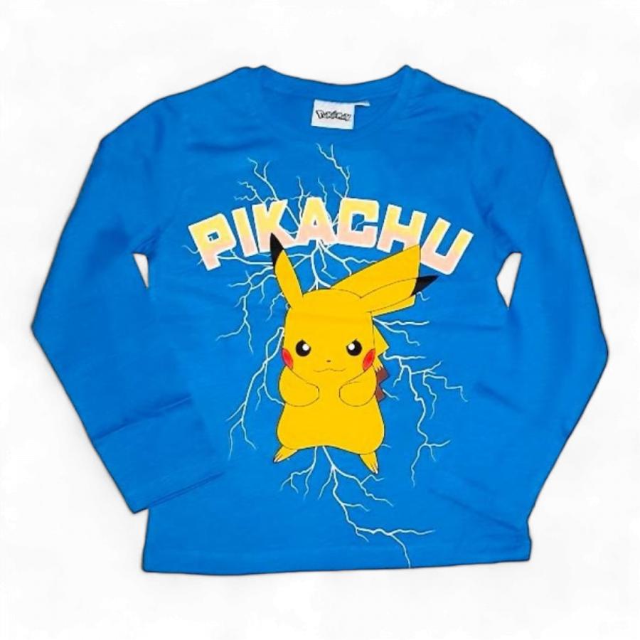 Pokémon tričko Pika Pika modré 126